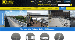 Desktop Screenshot of dakotasafety.com