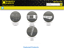 Tablet Screenshot of dakotasafety.com